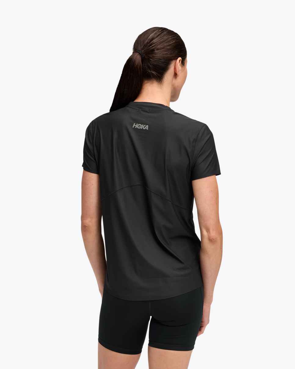 HOKA Camiseta de manga corta Airolite 2.0 negra