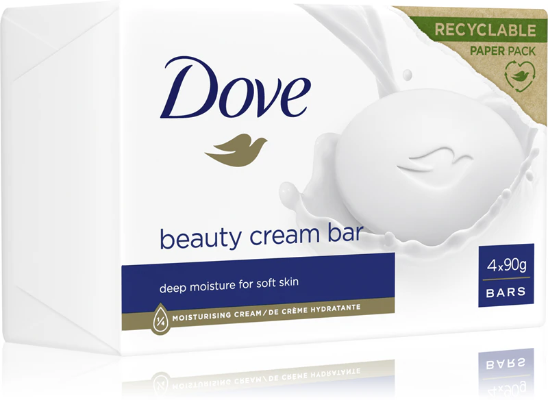 Pastilha de Lavagem Cremosa Dove Original