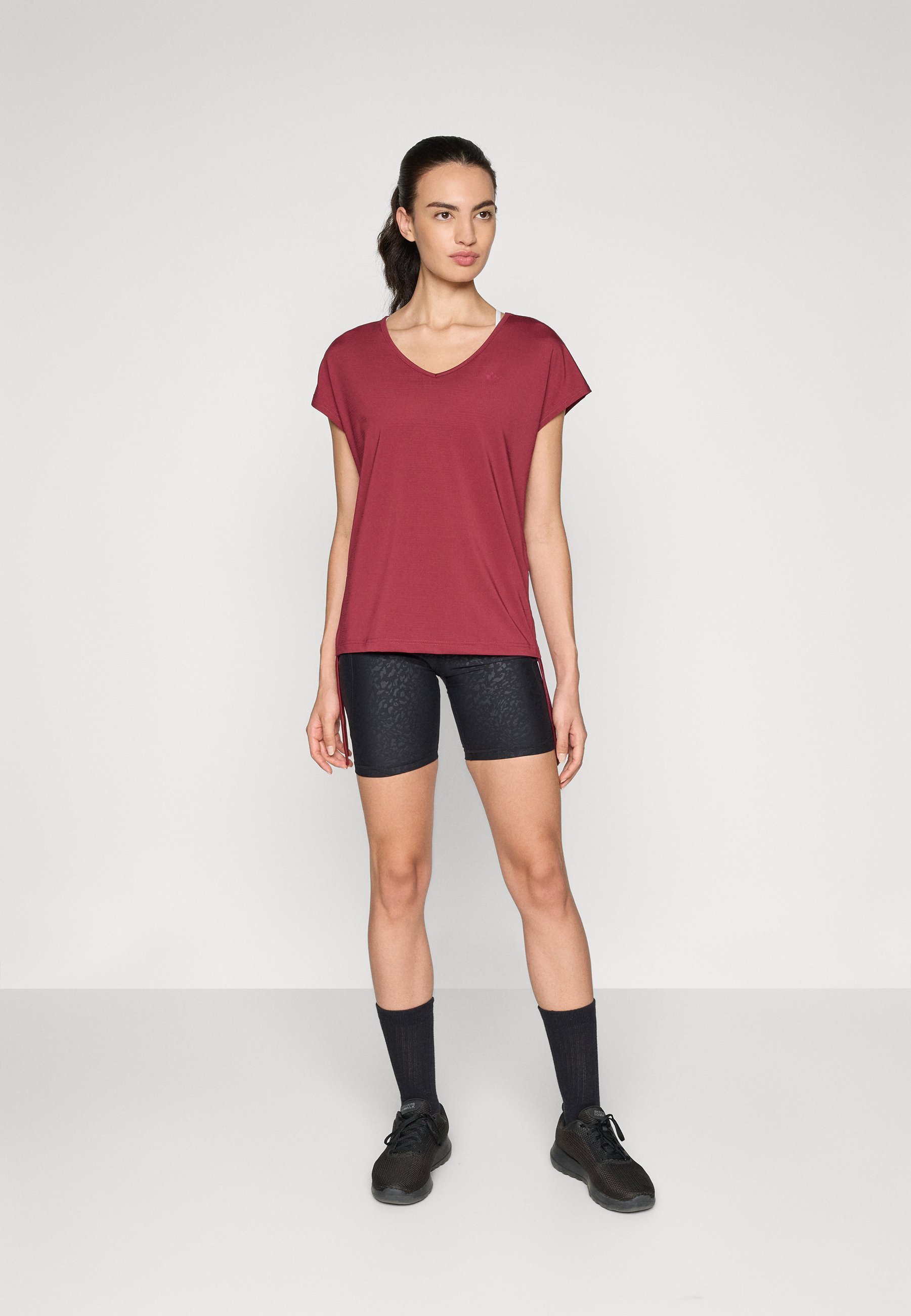 ONLY Play ONPAUB SMILA BAT LOOSE TOP - Sport-T-Shirt - Rhododendron
