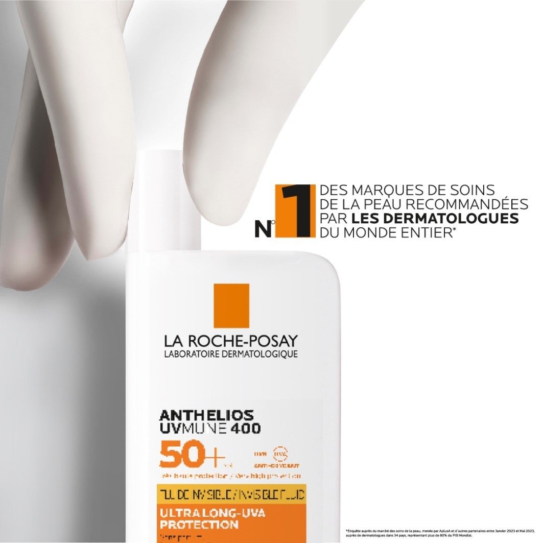 La Roche-Posay Anthelios nevidljivi fluid za sunčanje SPF 50+ - 50 ml