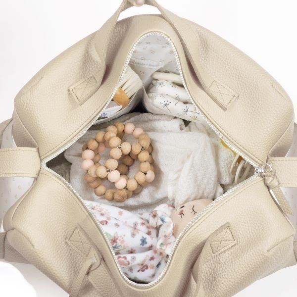 Icon Creme Wickeltasche