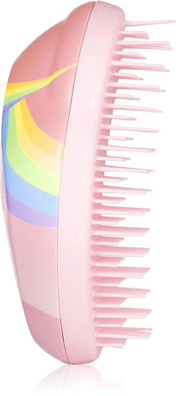 Escova de cabelo Tangle Teezer Mini Original com estampa de unicórnio arco-íris