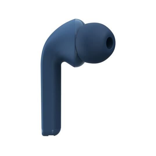 Fones de ouvido sem fio True Wireless - FRESH'N REBEL - Twins Fuse - Azul Aço - 30 horas de duração da bateria - Assistente de voz integrado