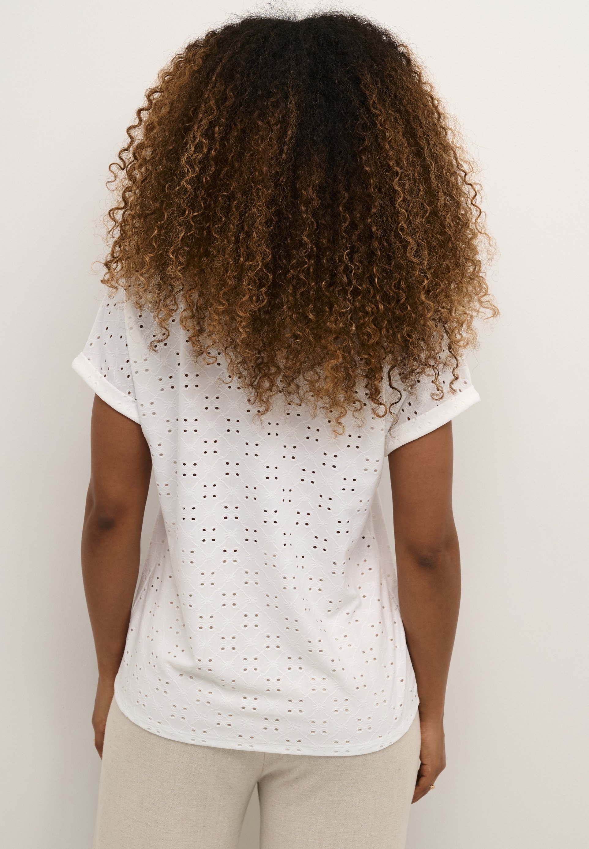 Love Copenhagen SINA - T-shirt met print - helder wit