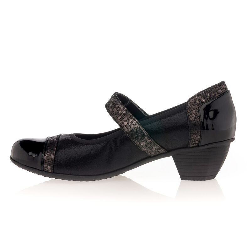 Zapatos cómodos para mujer, color negro.