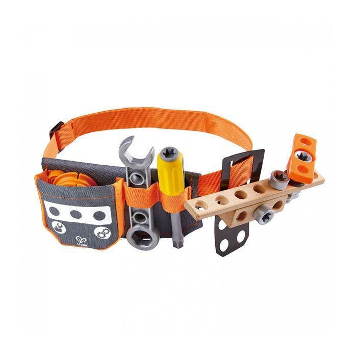 Wooden construction games - HAPE - Scientific tool belt