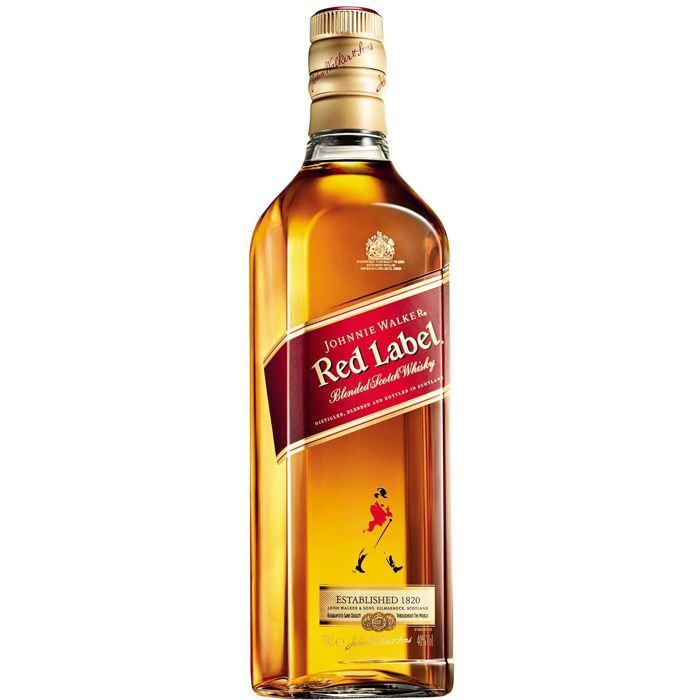 JOHNNIE WALKER Blended Scotch - Whisky Etiqueta Roja - 40,0% Vol. - 70cl