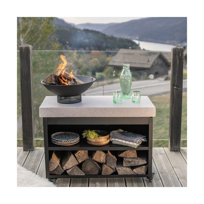 Brasero barbecue sur desserte - LIVOO - DOC329 -
