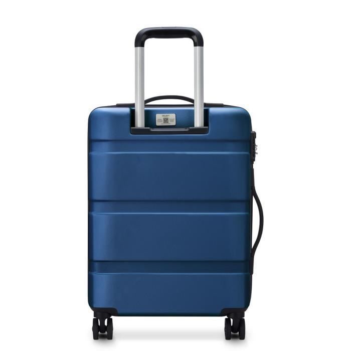 DELSEY PARIS - AIRSHIP 2.0  - Valise cabine rigide 55 cm x 40 cm x 20 cm - 33 L - S - Bleu clair