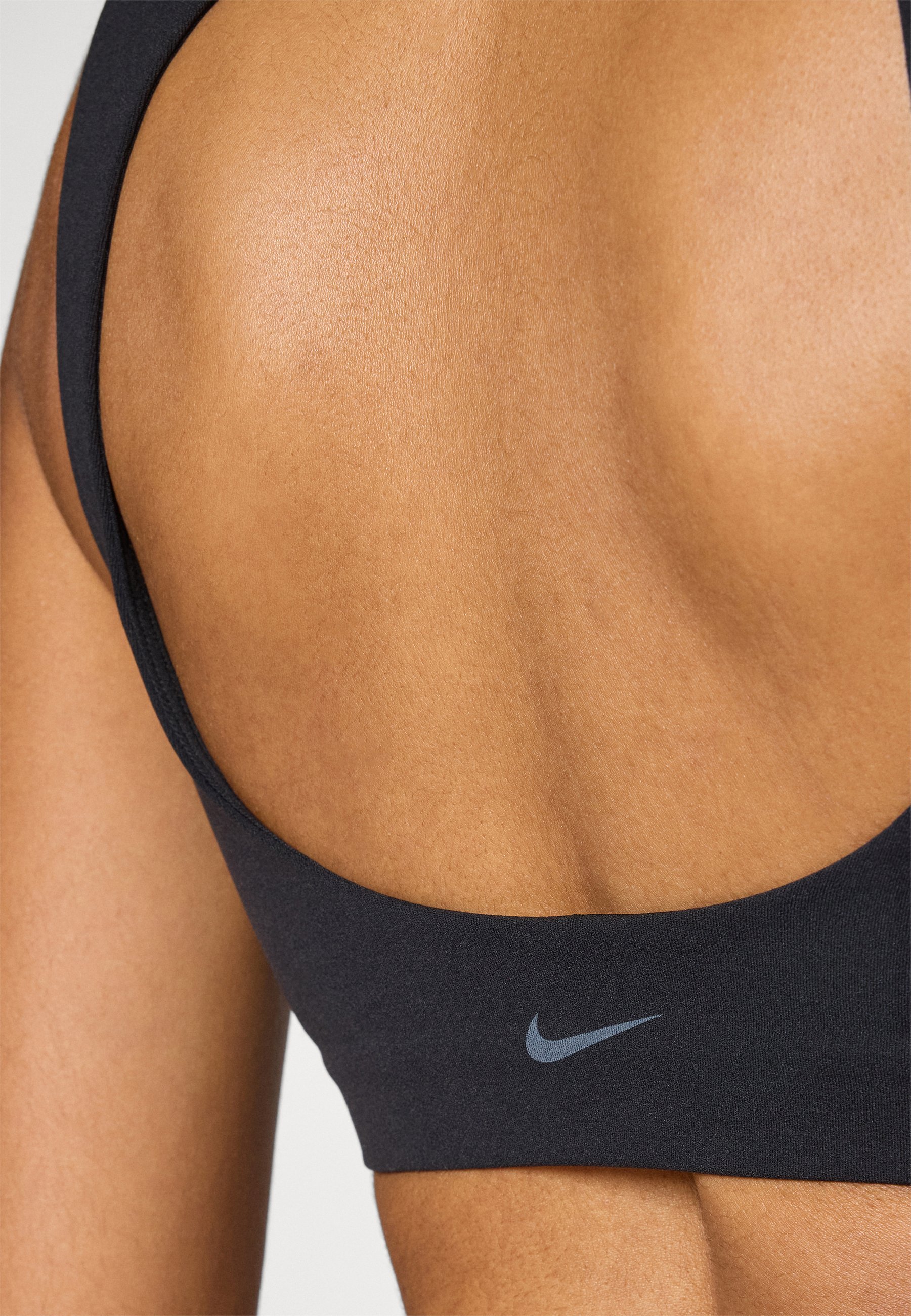 Nike Performance ZENVY BRA - Sportbeha met lichte ondersteuning - zwart/koelgrijs