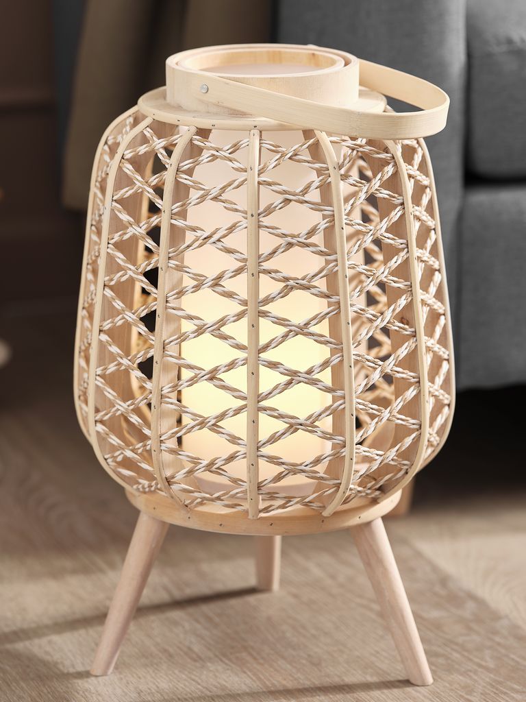 KLEMENS KLEMENS baterijska lampa Ø29xŠ46cm sa timerom