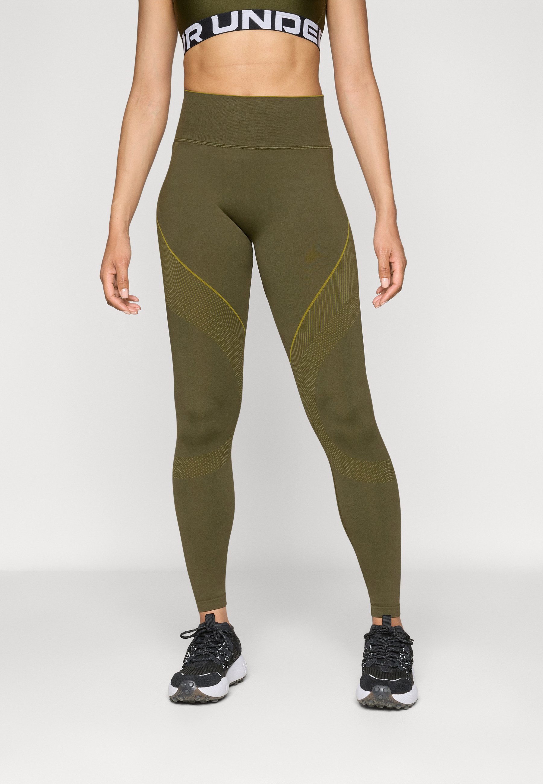 Under Armour VANISH SEAMLESS LEGGING - Leggings - expedition green/canteen green