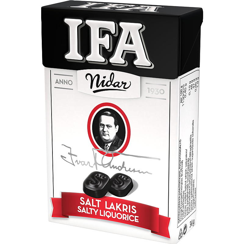 Nidar Ifa 34 g Liquirizia salata