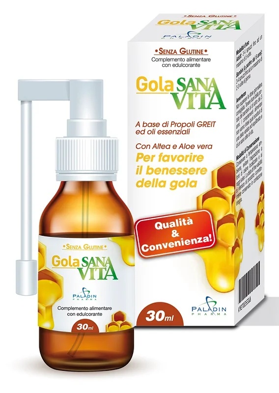 SANA VITA Sanavita Spray Gorge 30 ml