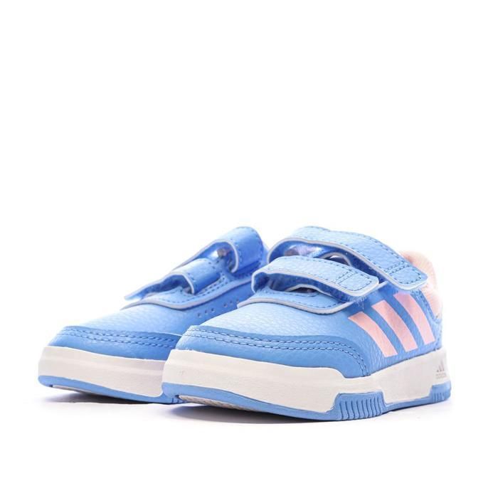 Zapatillas Adidas Tensaur Sport 2.0 para niña, color azul/rosa.