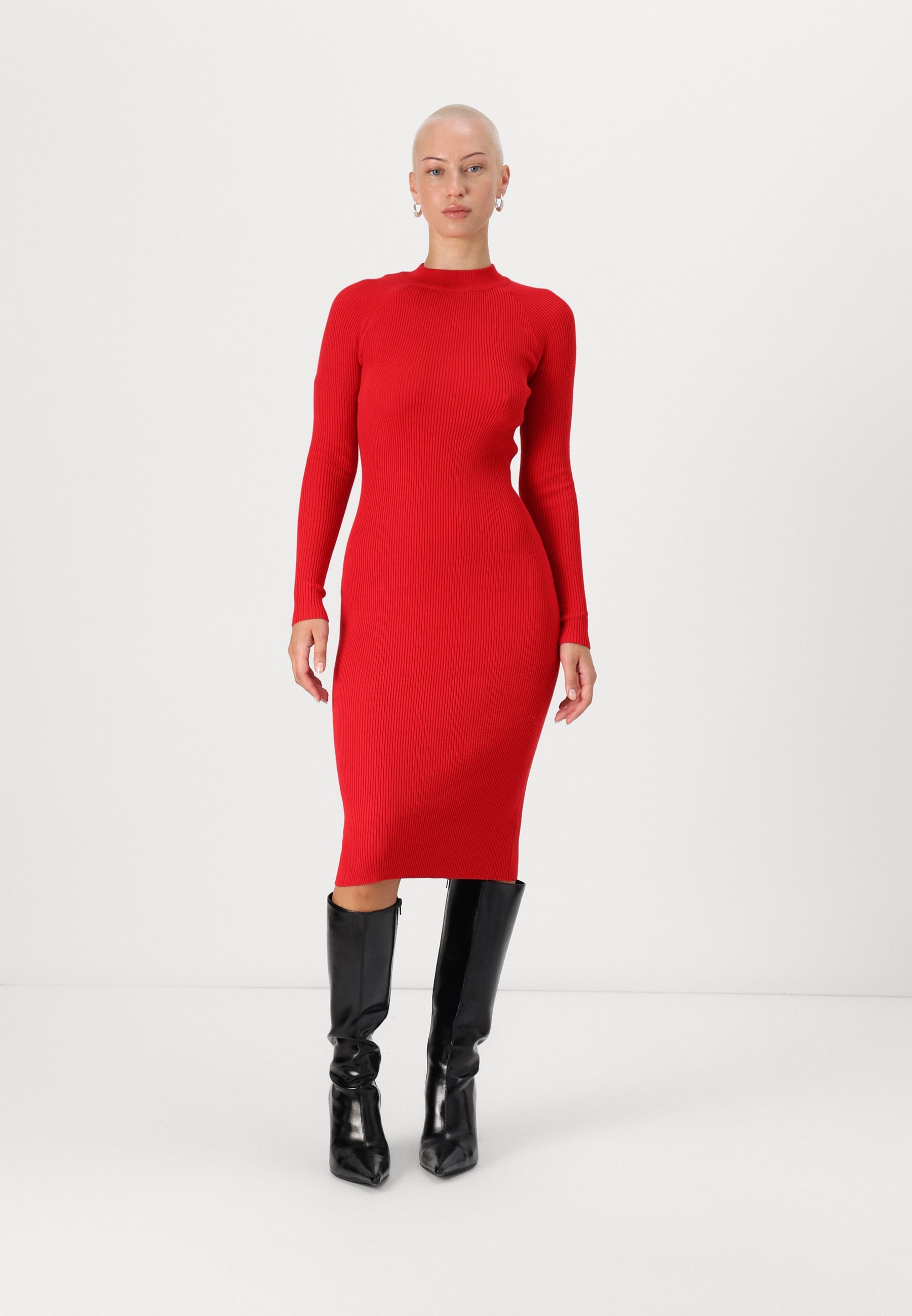 Robe Vero Moda Petite VMWILLOW à col montant - Robe droite - Salsa