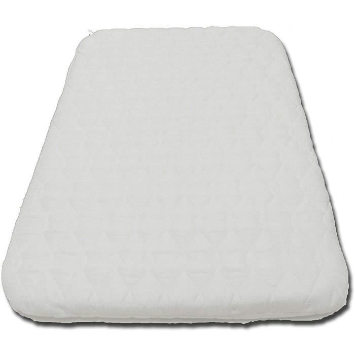 Matelas Cododo 83 x 50 cm Épaisseur Confort 6 cm Hypoallergénique & Respirant Matelas Bébé Berceau Chicco Next2Me Next to Me [L122]