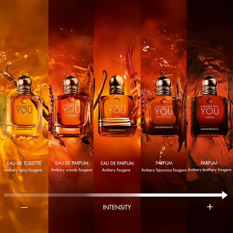 Armani Emporio Stronger With You Amber unisex parfumovaná voda