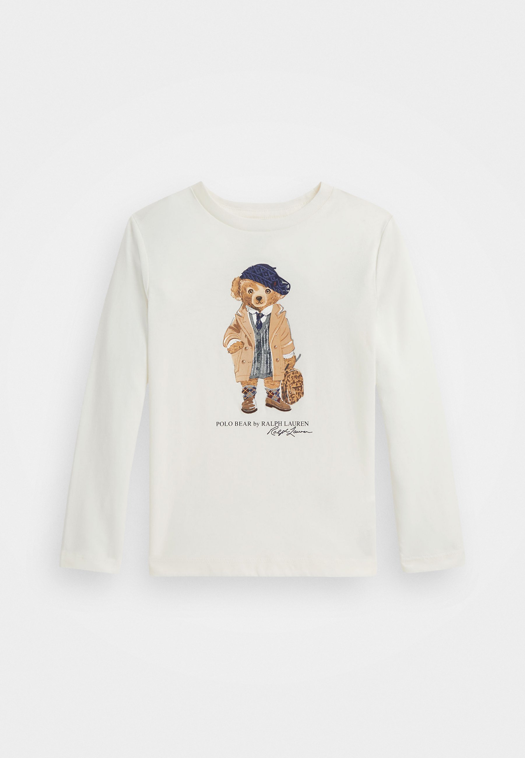 Polo Ralph Lauren KNIT-T-SHIRT - Bluzka z długim rękawem - nevis