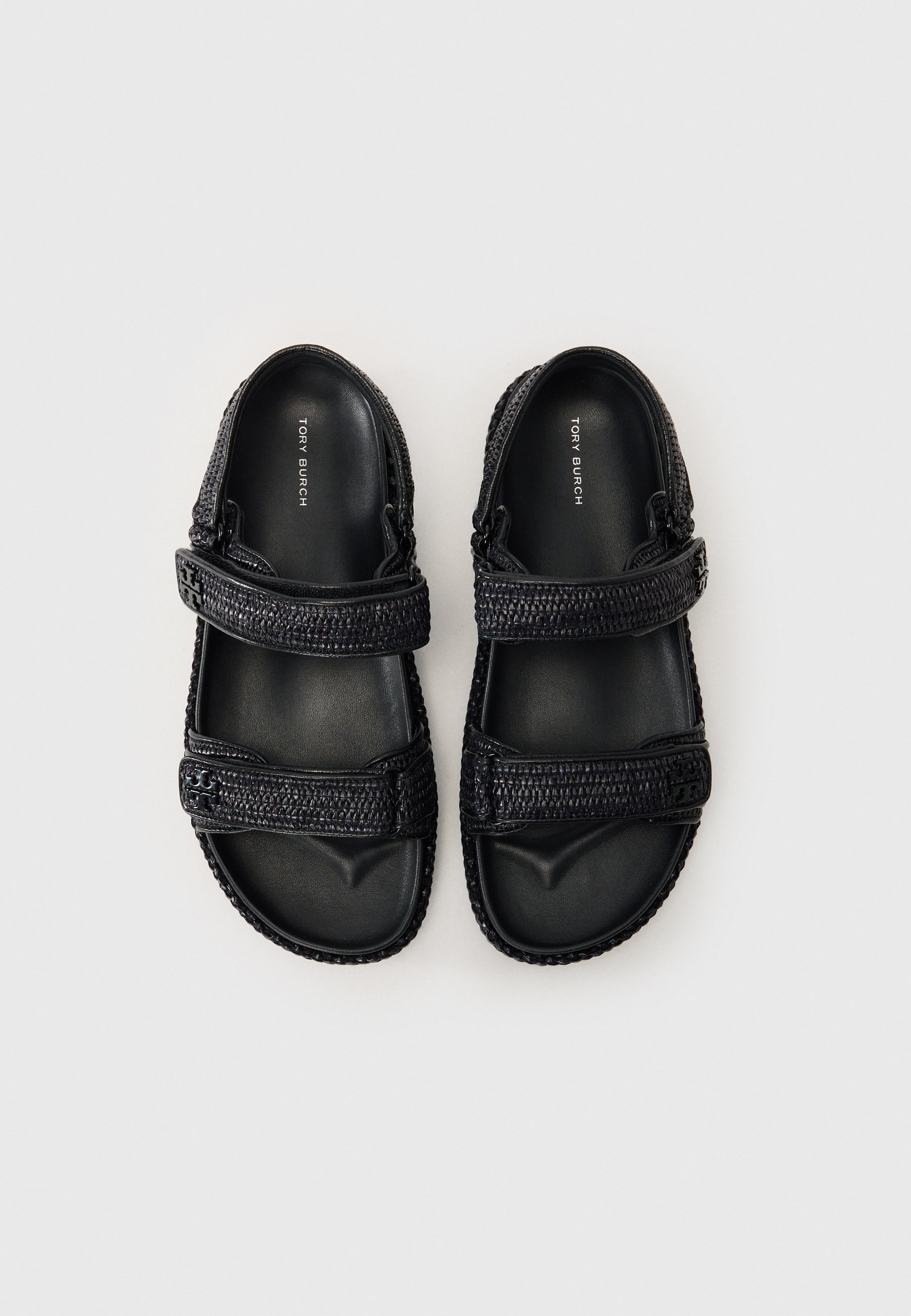 Sandále na platforme Tory Burch KIRA SPORT - čierna
