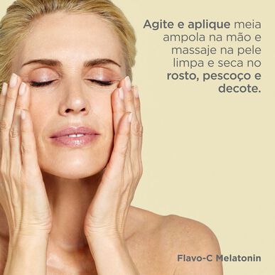 Isdinceutics Flavo-C Melatonin Serum Repairs Ampuller, Nattreparationsserum med melatonin, 30 ampuller.