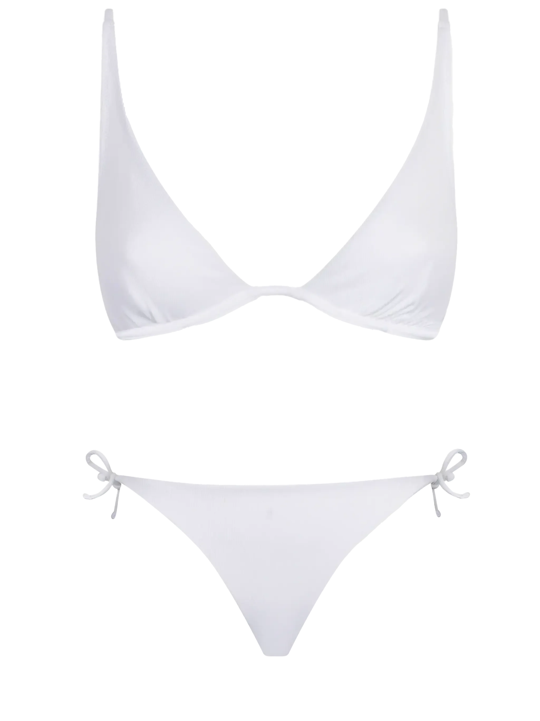 Damesbikini met V-hals en beugel