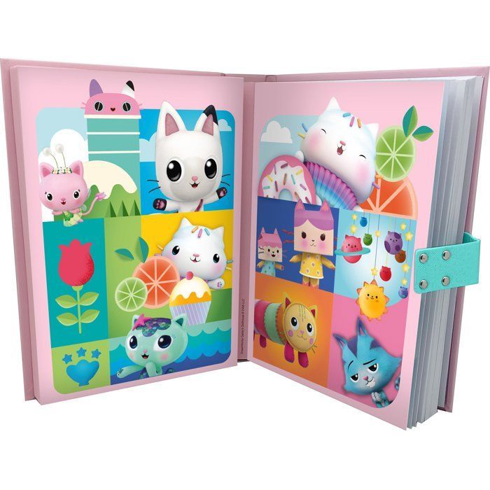 Agenda secret - KIDS LICENSING - GABBY ET LA MAISON MAGIQUE - Avec code - Dès 5 ans