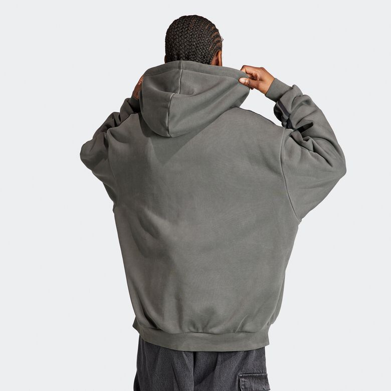 Oversized-Sudadera con capucha Full-Zip