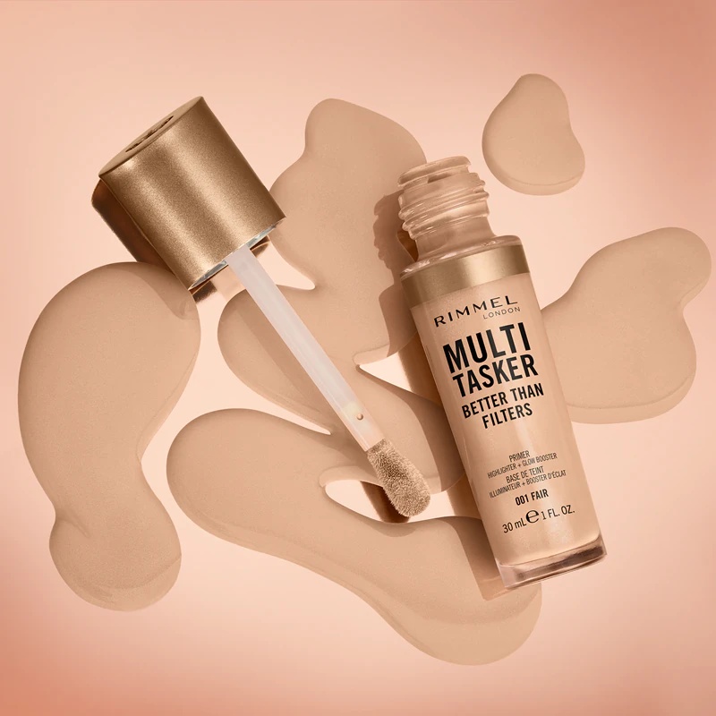 „Rimmel Multi-Tasker Better Than Filters“ skaistinamasis makiažo pagrindas, suvienodinantis odos atspalvį