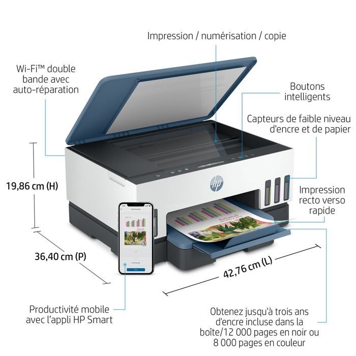 HP Smart Tank 7006 multifunktionsskrivare