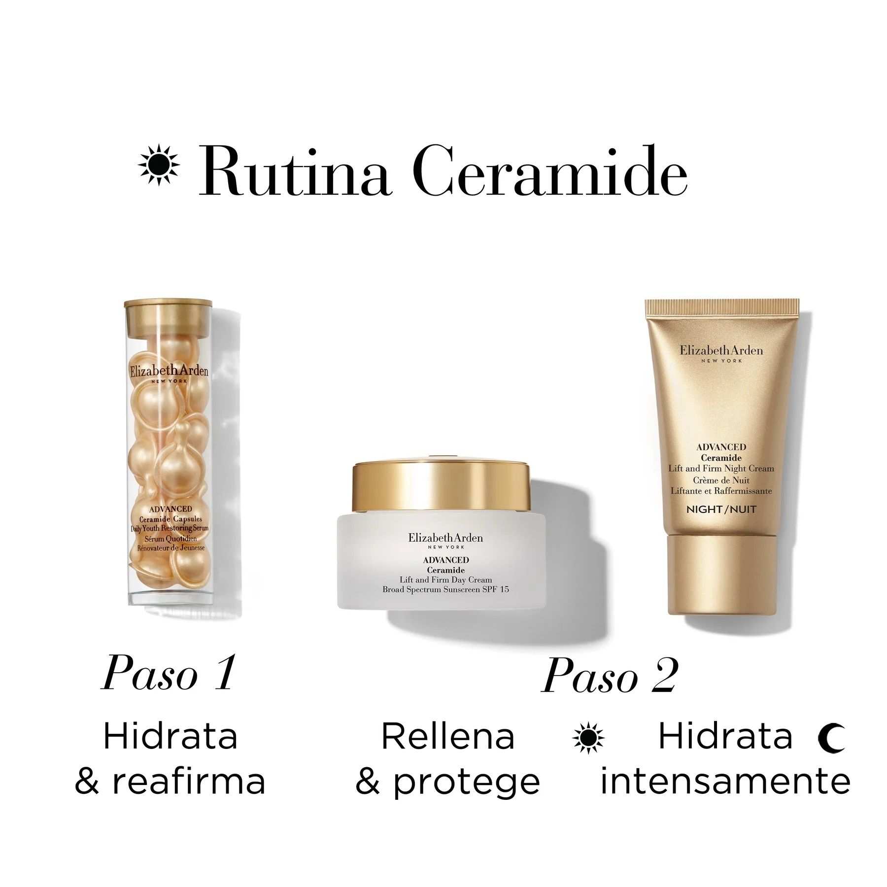 Estuche Uplifting Moments Advanced Ceramide Lift and Fix SPF15