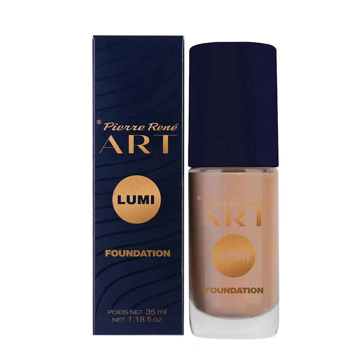 Pierre Rene Art Lumi Touch - Fluid rozświetlający 03 True Beige 35ml