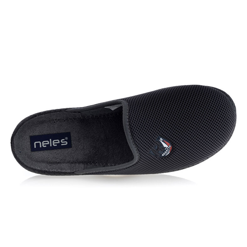 Pantofole da uomo grigie
