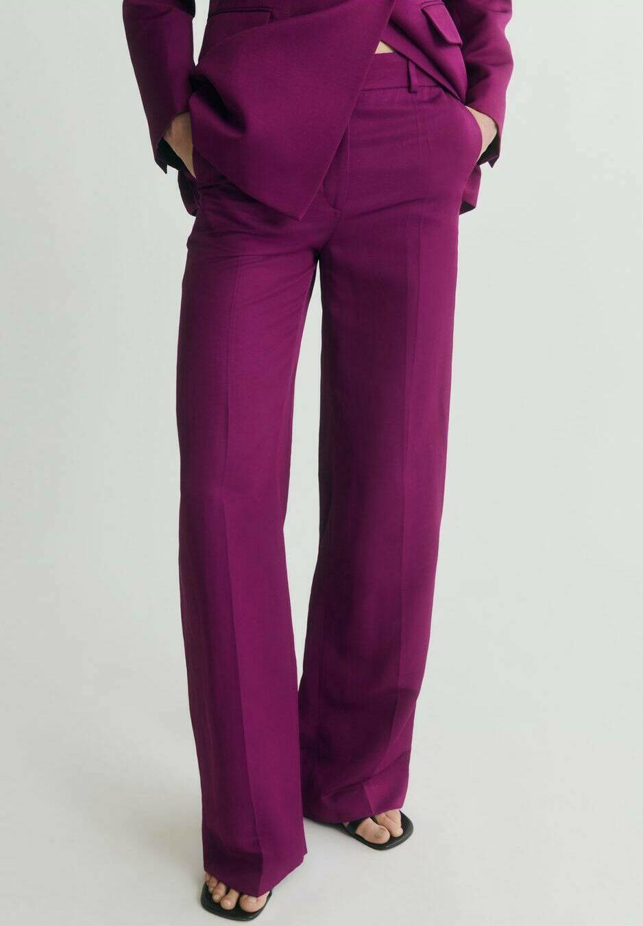 Mango ANNA - Broek - roze