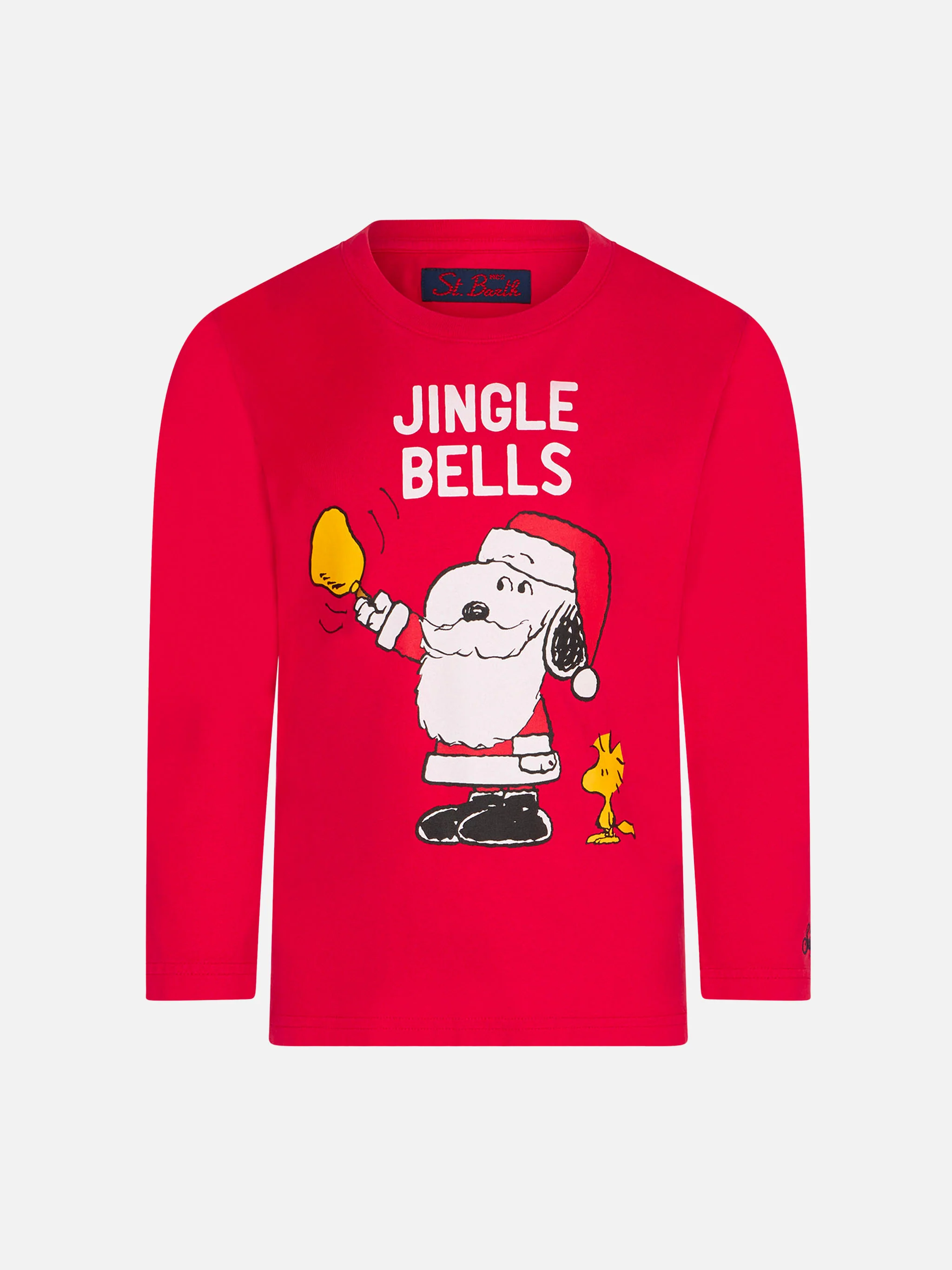 T-shirt da bambino stampa Snoopy Jingle Bells |Peanuts© Special Editio