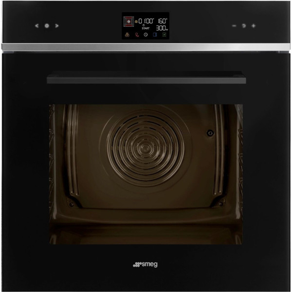 Piekarnik z funkcją mikrofal Smeg SO6402M2B