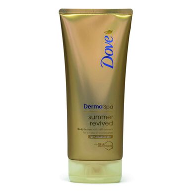 „Dove Summer Revived Light“ laipsniško įdegio losjonas, 200 ml, 200 ml