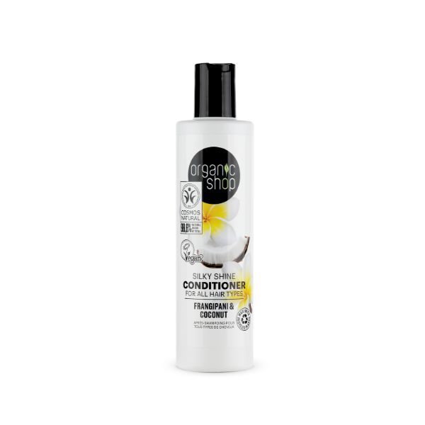 Økologisk Shop SilkyShine Balsam Frangipani & Kokos 280ml