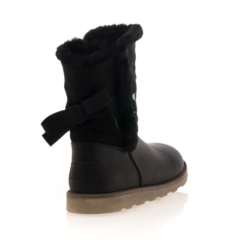 Botas de menina negra