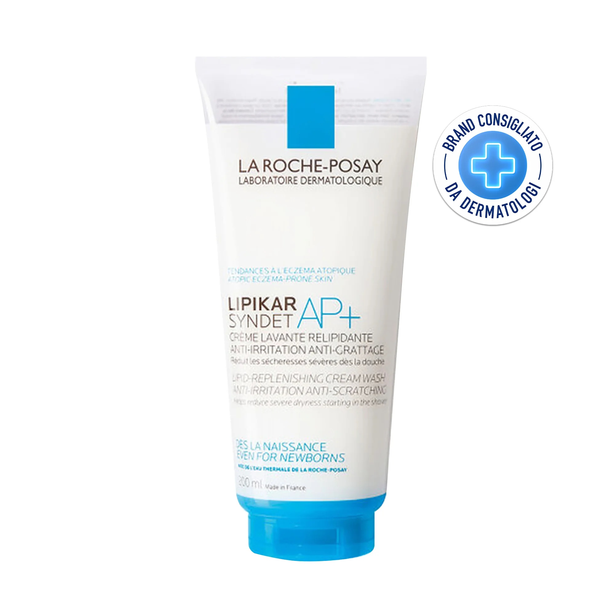 LA ROCHE POSAY La Roche Posay Lipikar Syndet AP+ valomasis kremas 200 ml nuo niežėjimo