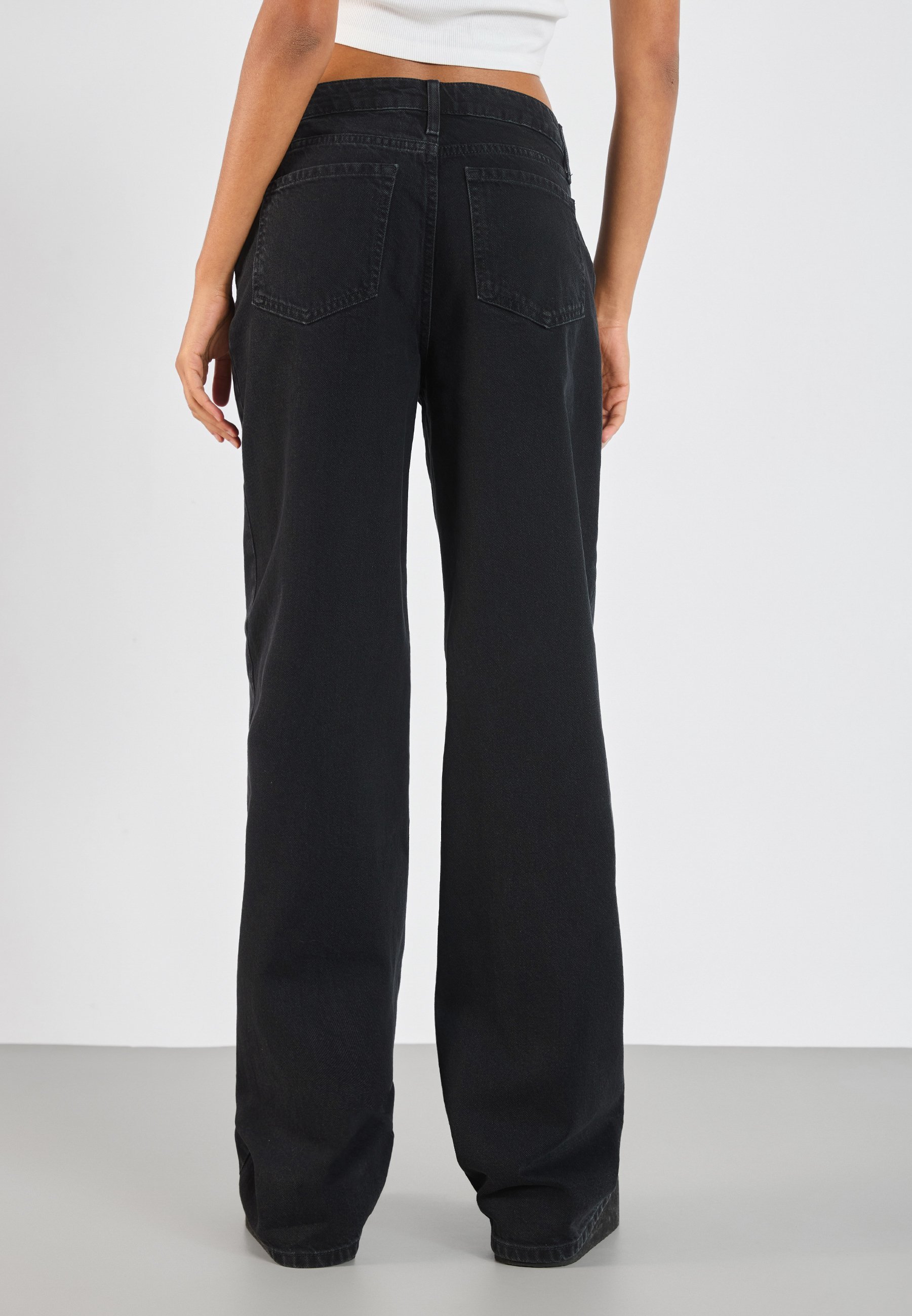 Jean Even&Odd Tall coupe décontractée - denim noir