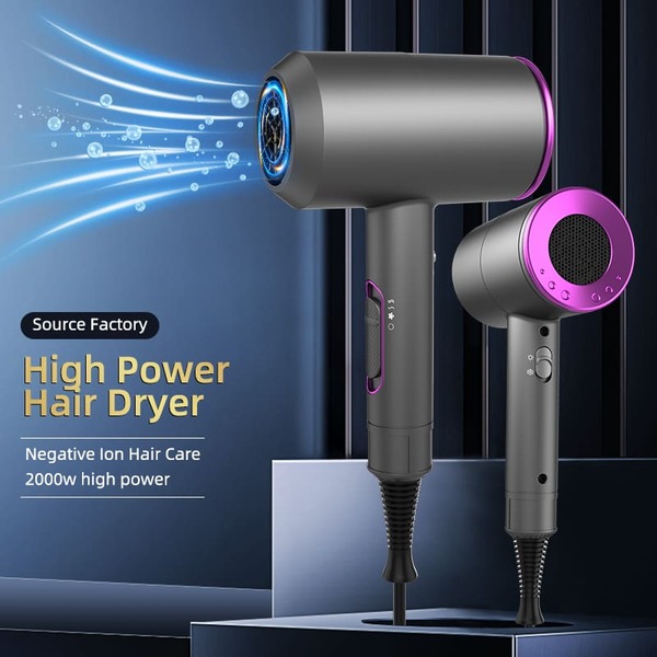 Erth Beauty Electricals – Professioneller Haartrockner (UK/EU-Stecker)