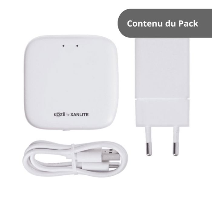 Gateway multiprotocolo conectado - XANLITE - KPAS01 - Branco - Wi-Fi - Zigbee