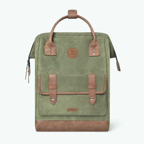 Cabaia Mochila mediana Adventurer color verde Nicosia