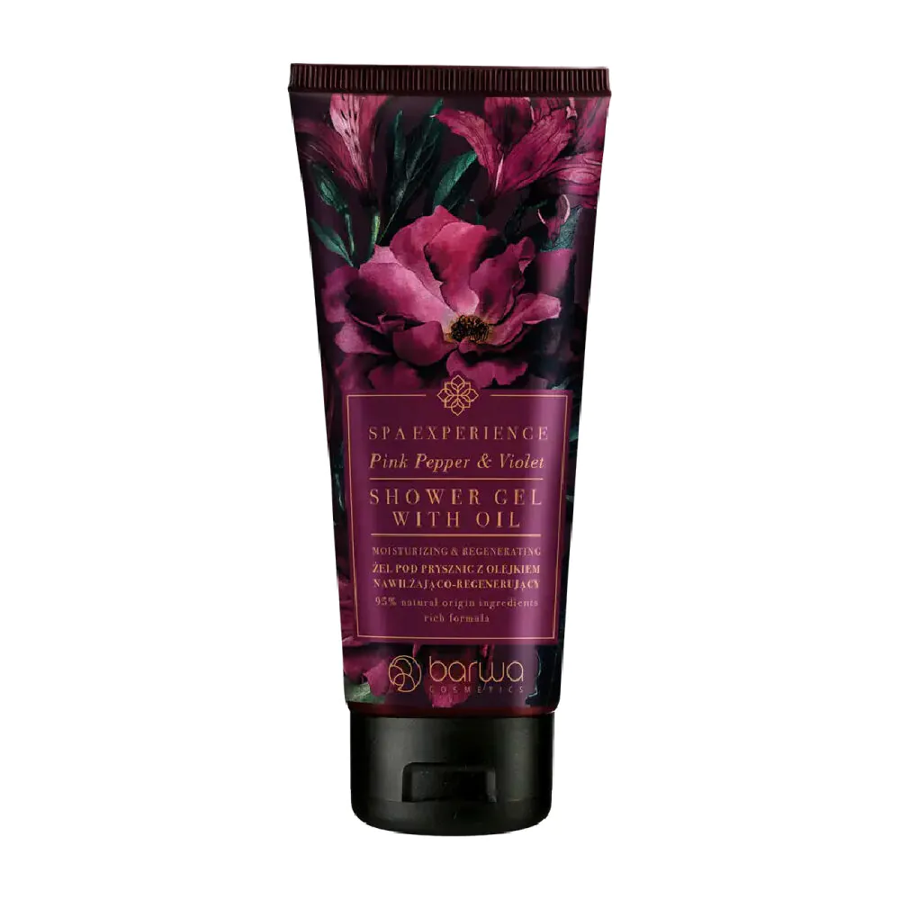 Barwa Żel pod prysznic z olejkiem Pink Pepper & Violet