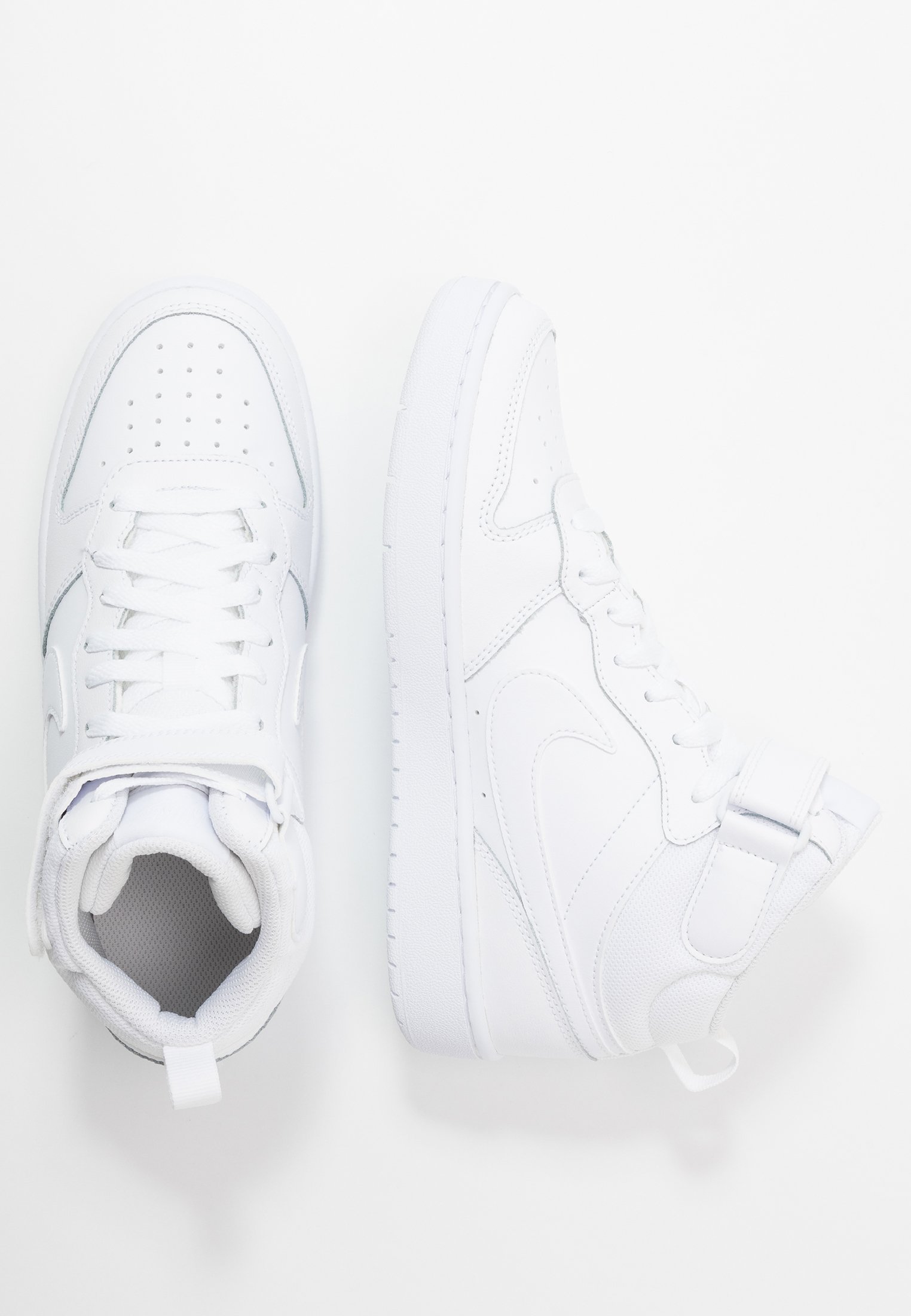 Nike Sportswear COURT BOROUGH MID 2 UNISEX - High-Top-Sneaker - Weiß