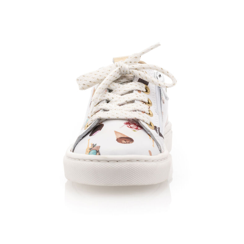 Cestini / scarpe da ginnastica Fille Blanc