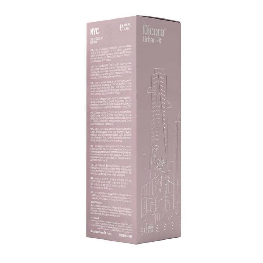 Dicora Urban Fit tualetinis vanduo New York City – 100 ml