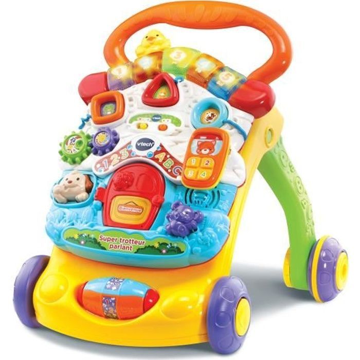 VTECH - Super Talking Walker 2 in 1 - Multicolor