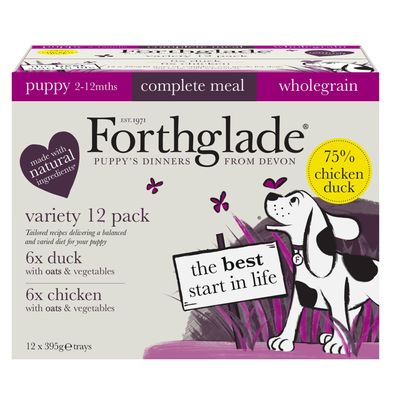 Forthglade Complete Meal Wholegrain Puppy Dog - Kaczka i kurczak